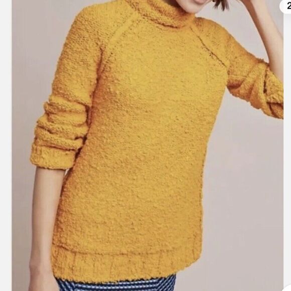 Anthropologie Chunky Knit Sweater Small - Picture 2 of 9